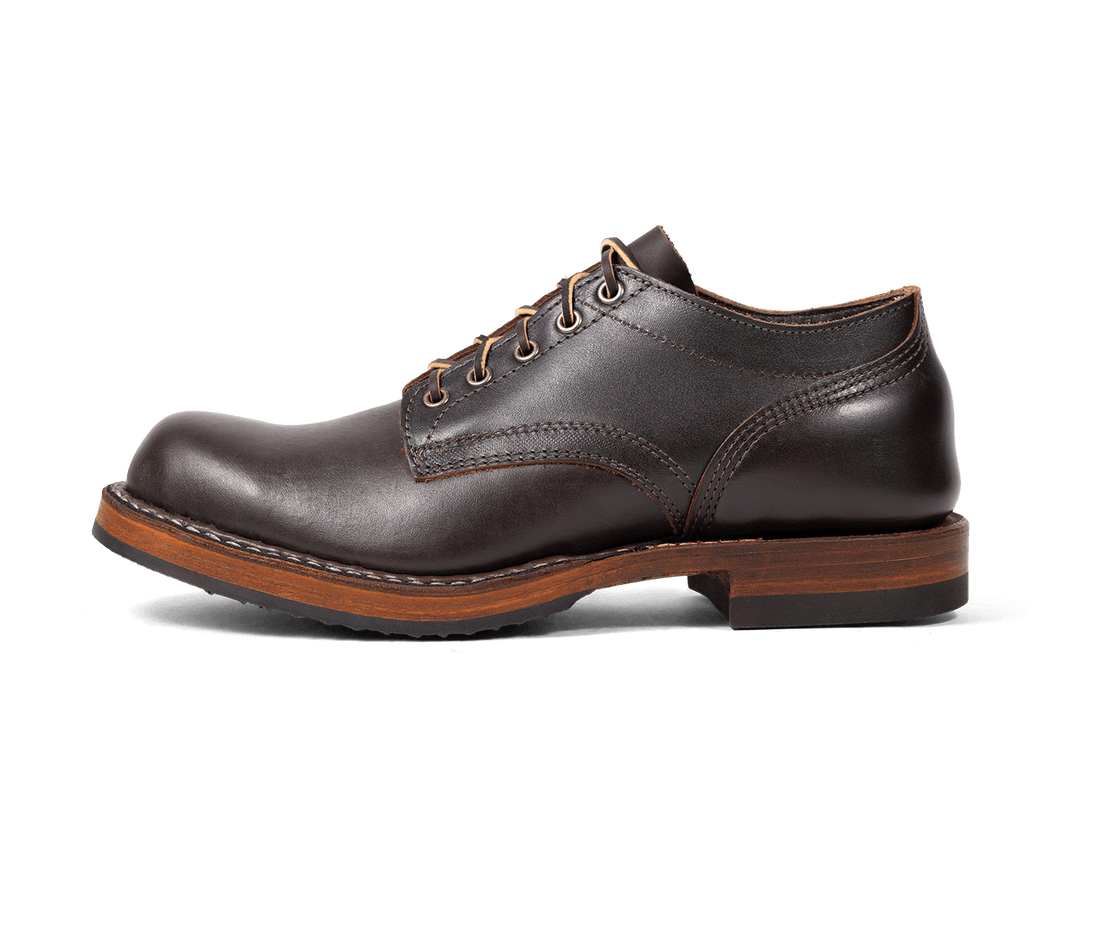 White's Original Oxford (C461-Sprung Toe Last, Black, British Tan/Chromexcel)