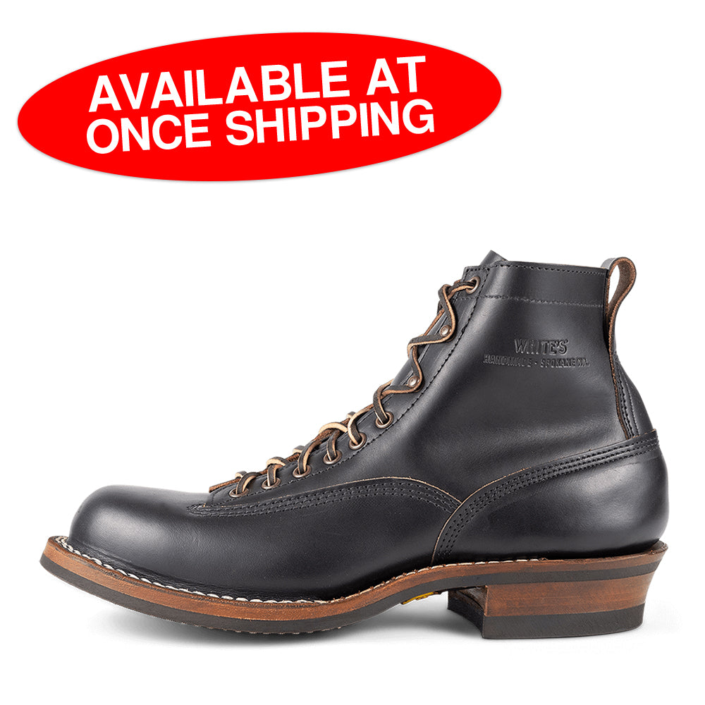 WHITE'S BOOT C350 CUTTER 6" BOOT (STITCH DOWN, DOUBLE SHOT LTHR, 4 COLORS)