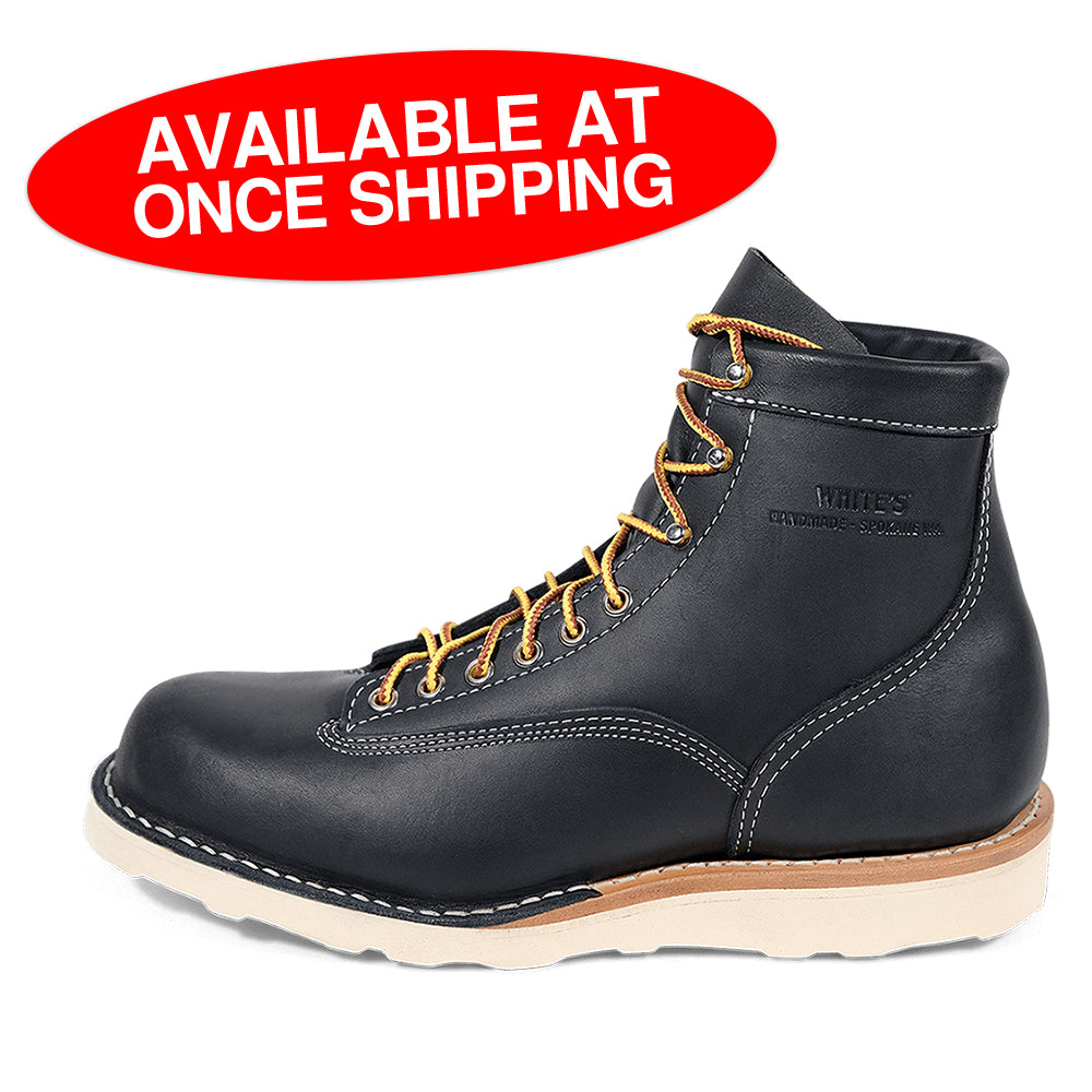 White's Boots ForemanLTT-CC 6" LACE TO TOE BOOT (Vibram, Stitchdown, 2 Colors)