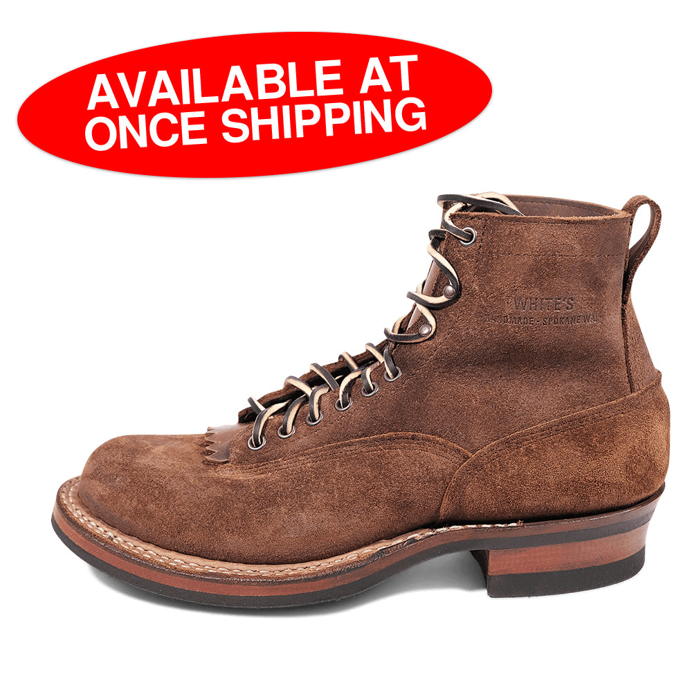 White's Boots Original 350 CUTTER LTT 6" BOOT (Hand Sewn, Horween Lthr, Vibram, 6Color)
