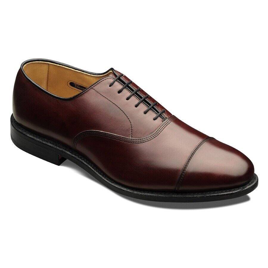 Allen Edmonds Park Avenue Cap-Toe Lace-up Oxford (Premium Calf, Black or Merlot)