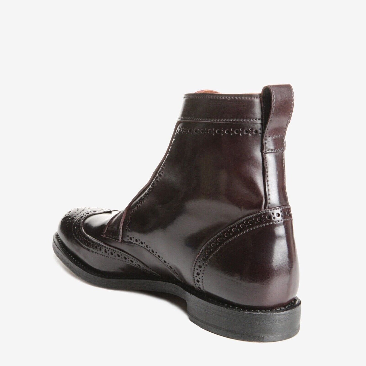 Allen Edmonds Dalton Shell Cordovan Wingtip Boot (Brogue Perf, 0181 Burgundy)