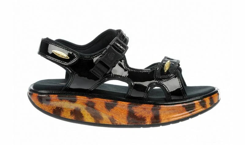 MBT Kisumu3S Women's Fashion Sandal (Grape, Lemon, Strawberry, Leopard, Jade)