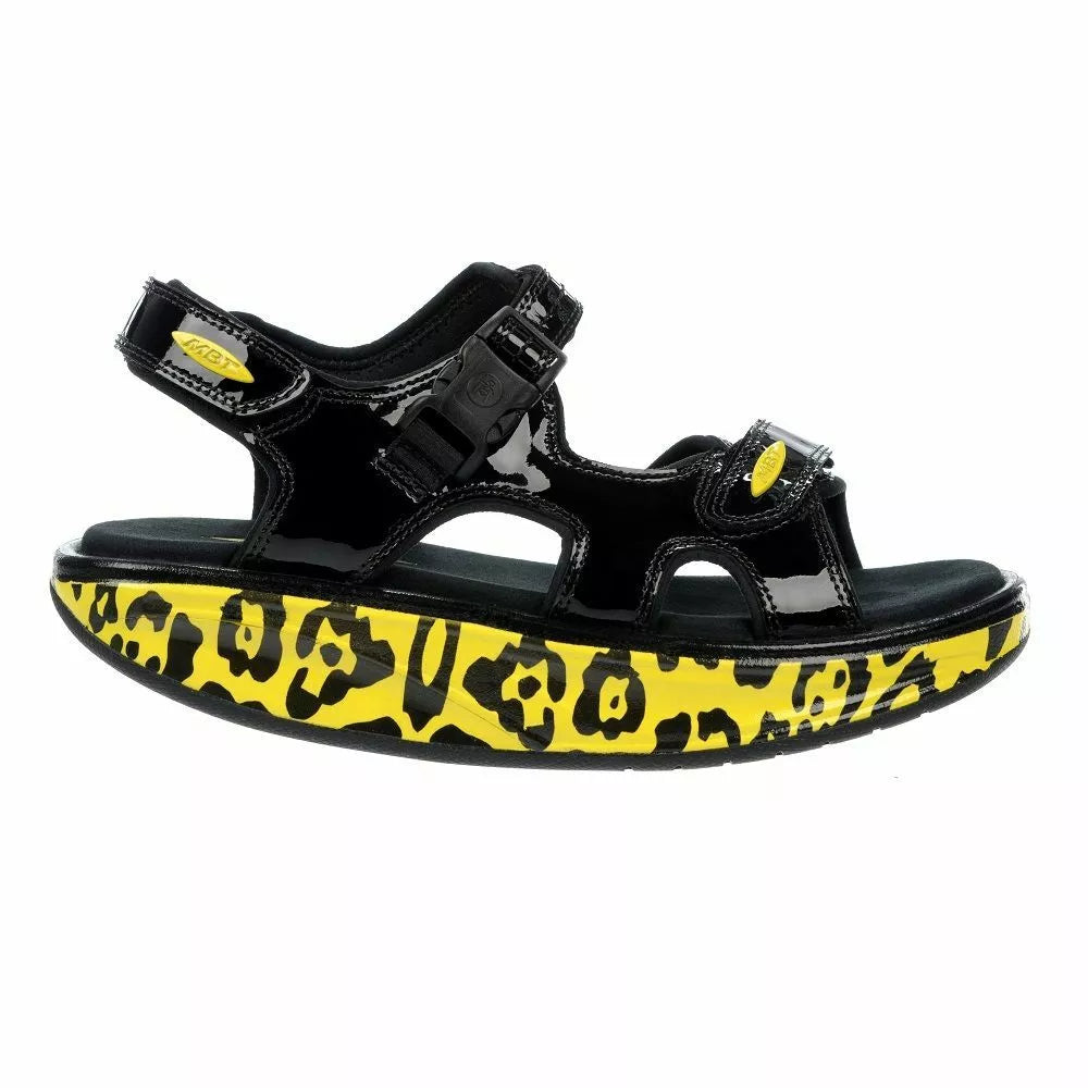 MBT Kisumu3S Women's Fashion Sandal (Grape, Lemon, Strawberry, Leopard, Jade)