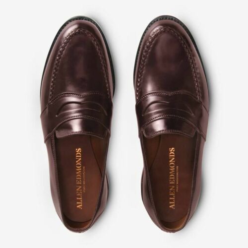 Allen Edmonds Randolph Shell Cordovan Loafer (Black or Burgundy Shell Cordovan)