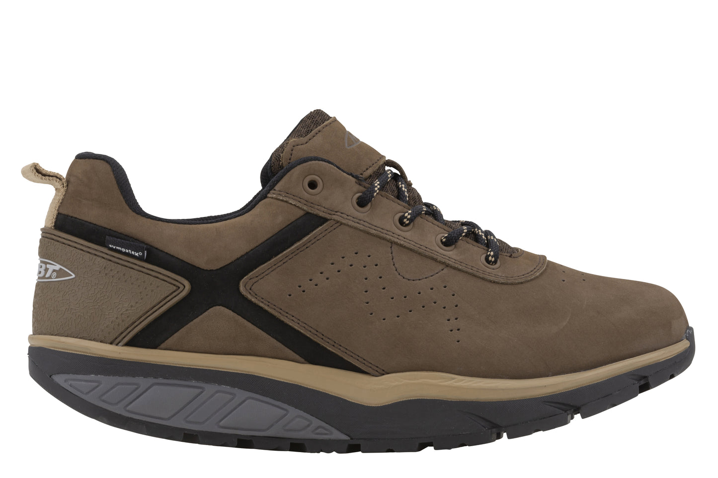 MBT WOMEN'S KIBO SYM IN BLACK AND BROWN