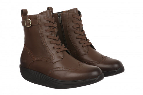 MBT Women's Winka Boot (Black, Dark Brown)
