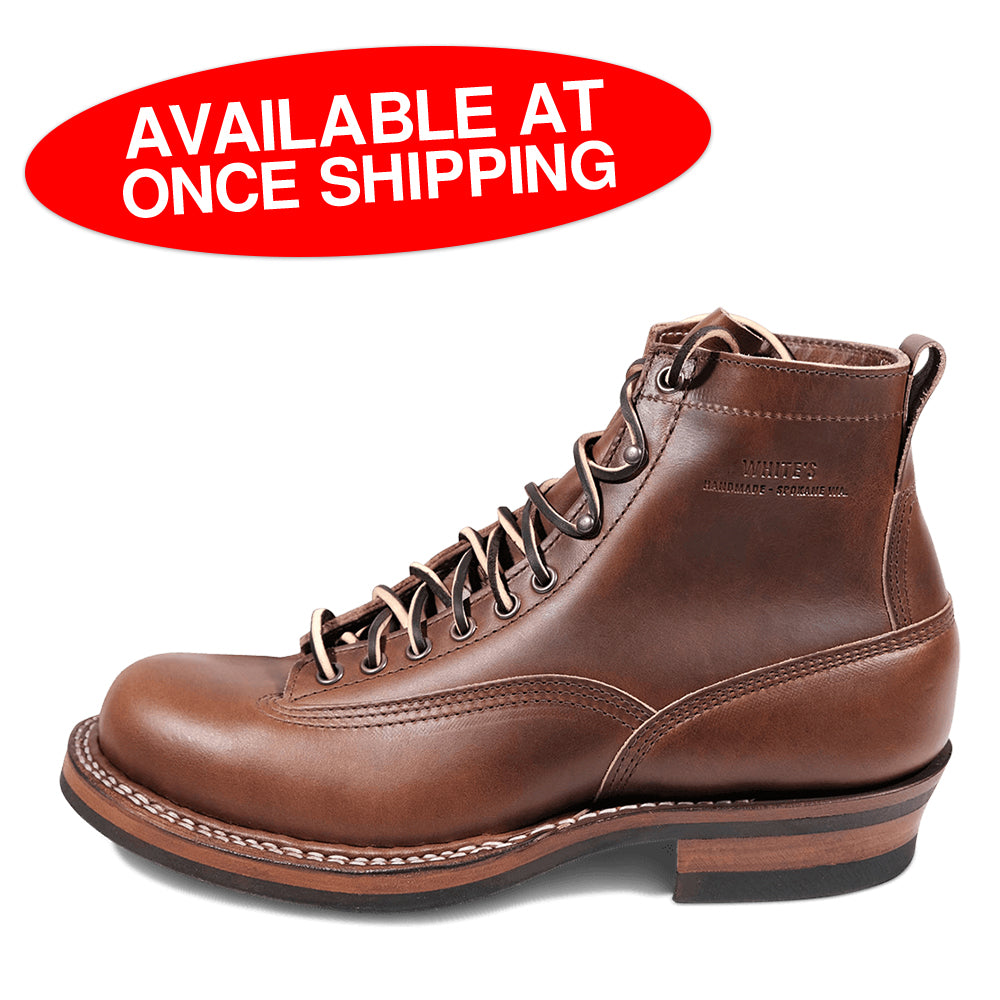 White's Boots Original 350 CUTTER LTT 6" BOOT (Hand Sewn, Horween Lthr, Vibram, 6Color)