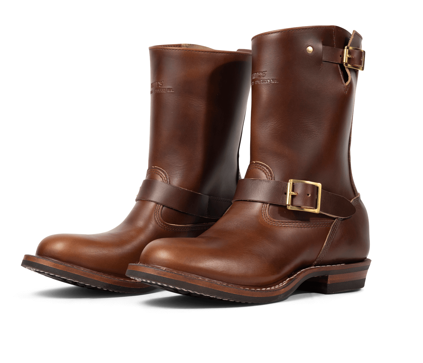White's Boots Cykel 10" Motorcycle Boot (Engineer Boot, Vibram Mini Lug, Black Chromexcel)