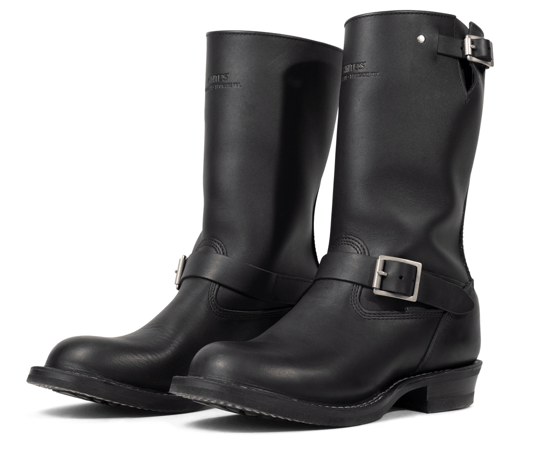 MTO-White's Boots Cykel 12" Engineer Boot (C9212MV, Vibram® Mini-Lug Sole 3 Colors)