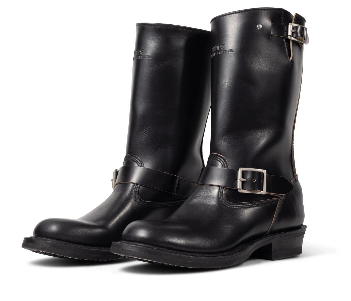 White's Boots Nomad Original 12" Motorcycle Boot (Engineer Boot, Hand Made, Vibram Heel, 2 Colors)