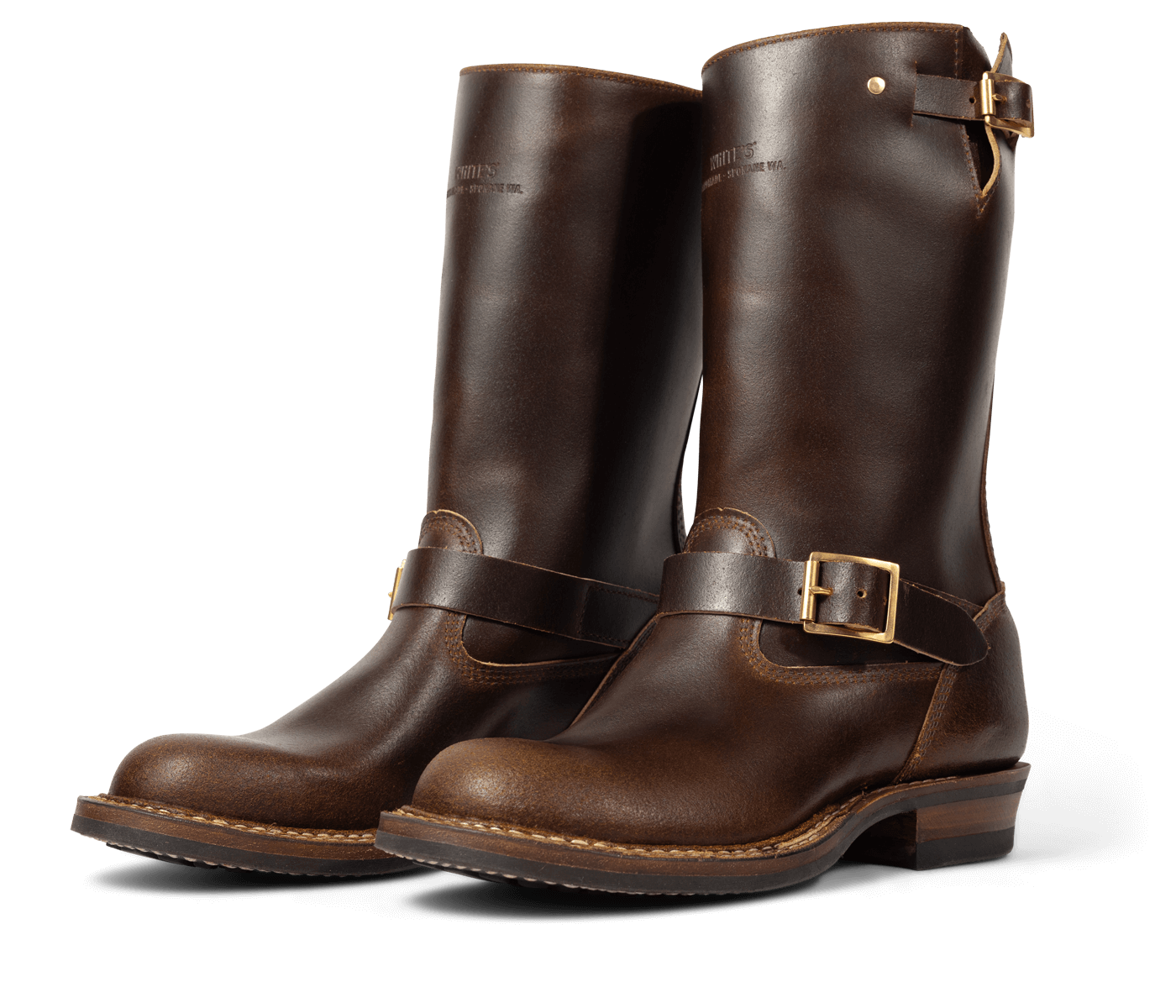 White's Boots Nomad Original 12" Motorcycle Boot (MB9165MV Engineer Boot, Hand Made, Vibram Heel, 2 Colors)