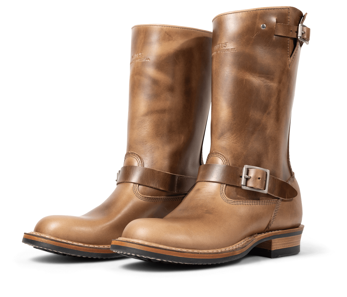 White's Boots Nomad Original 12" Motorcycle Boot (MB9165MV Engineer Boot, Hand Made, Vibram Heel, 2 Colors)