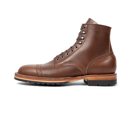 MTO-White's Boots MP-SHERMAN (MP370 Dress Cap (Half Lug) Hand Sewn, Horween Lthr, 5 Colors)