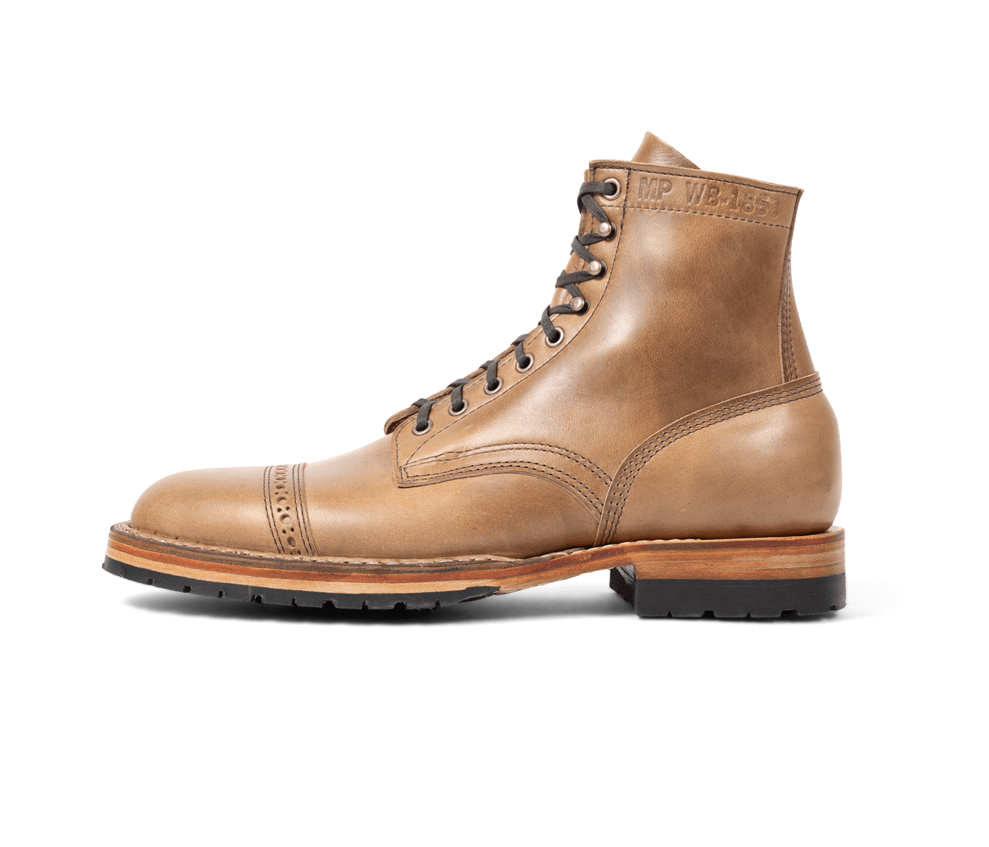 MTO-White's Boots MP-SHERMAN (MP370 Dress Cap (Half Lug) Hand Sewn, Horween Lthr, 5 Colors)