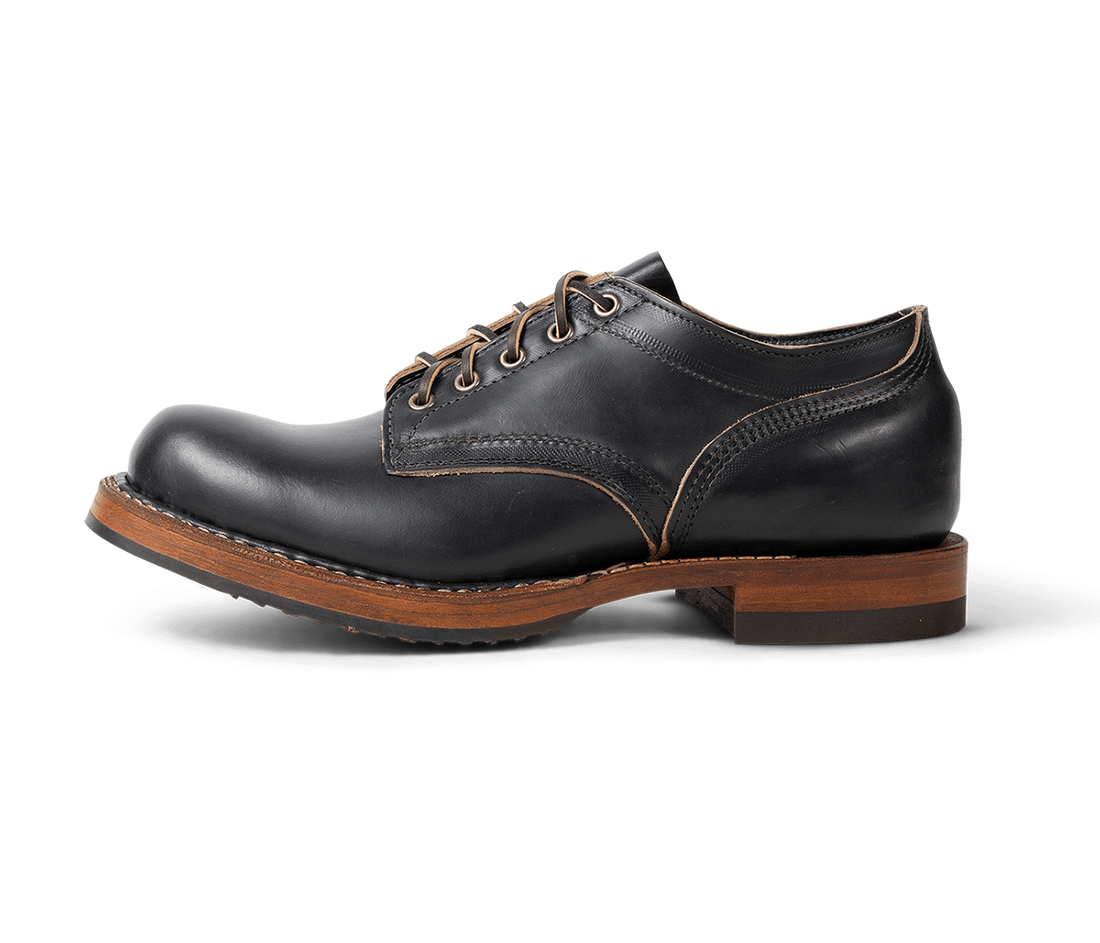 White's Original Oxford (C461-Sprung Toe Last, Black, British Tan/Chromexcel)