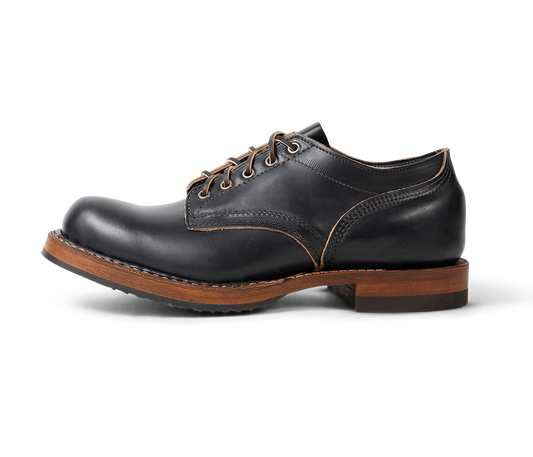 White's Original Oxford (C461-Sprung Toe Last, Black, British Tan/Chromexcel)