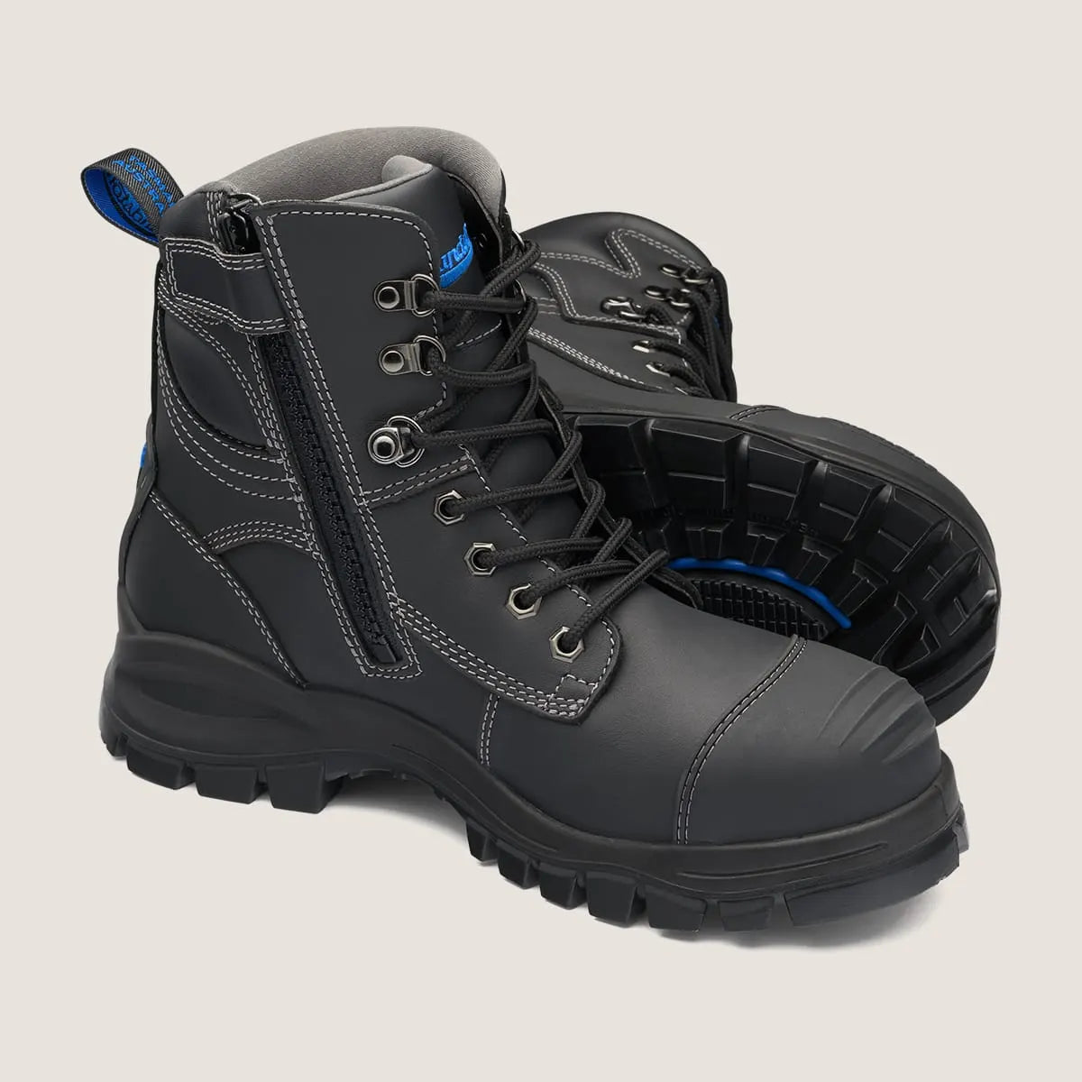 Blundstone 997 Work & Safety Zip Steel Toe Boot