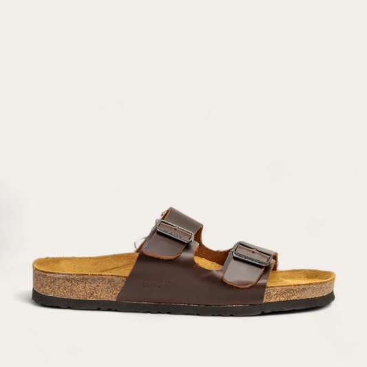 NAOT MEN'S SANTA BARBARA 07515 (Two Buckle Slide, Removable Footbed)