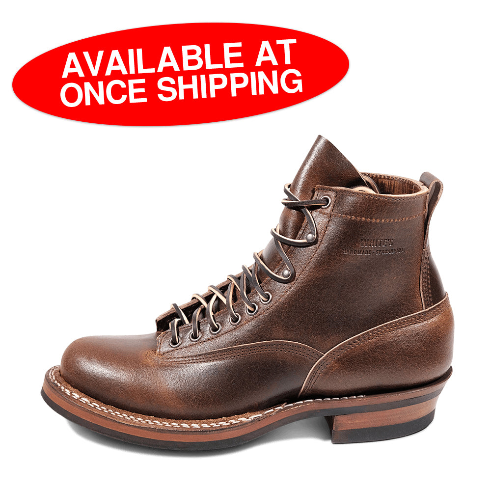 White's Boots Original 350 CUTTER LTT 6" BOOT (Hand Sewn, Horween Lthr, Vibram, 6Color)