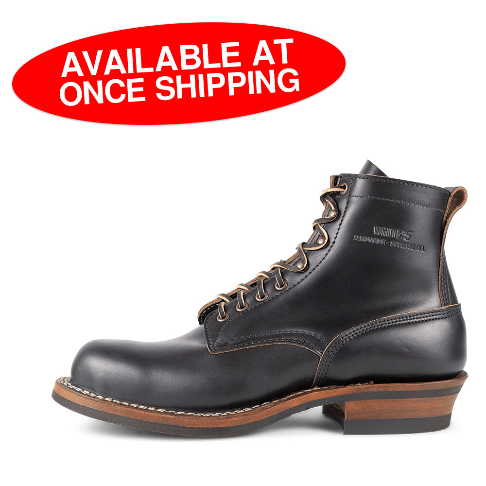 WHITE'S BOOT C350 CRUISER 6" BOOT (STITCH DOWN, DOUBLE SHOT LTHR, 4 COLORS)