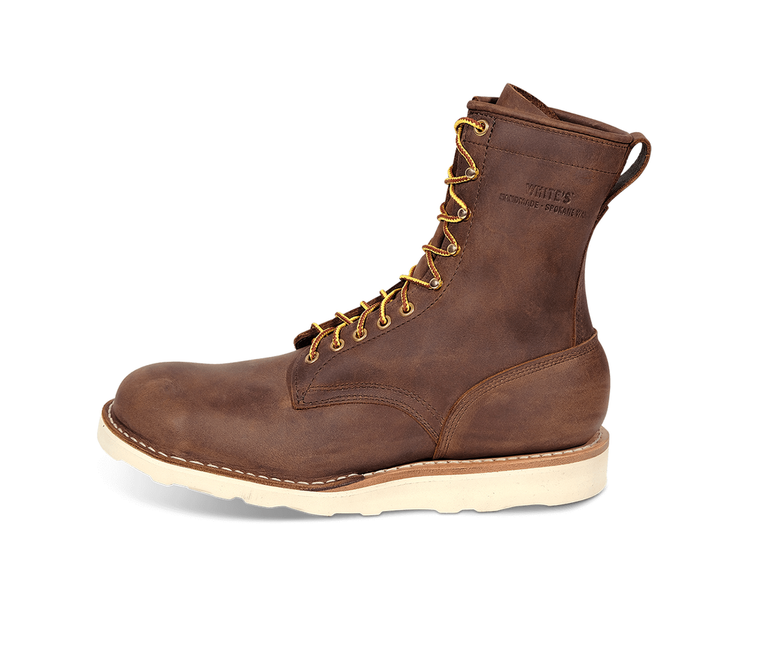MTO-White's Boots JOURNEYMAN STEEL TOE-CC 8" Lace Up Boot (MADE TO ORDER 8-10 WEEKS)