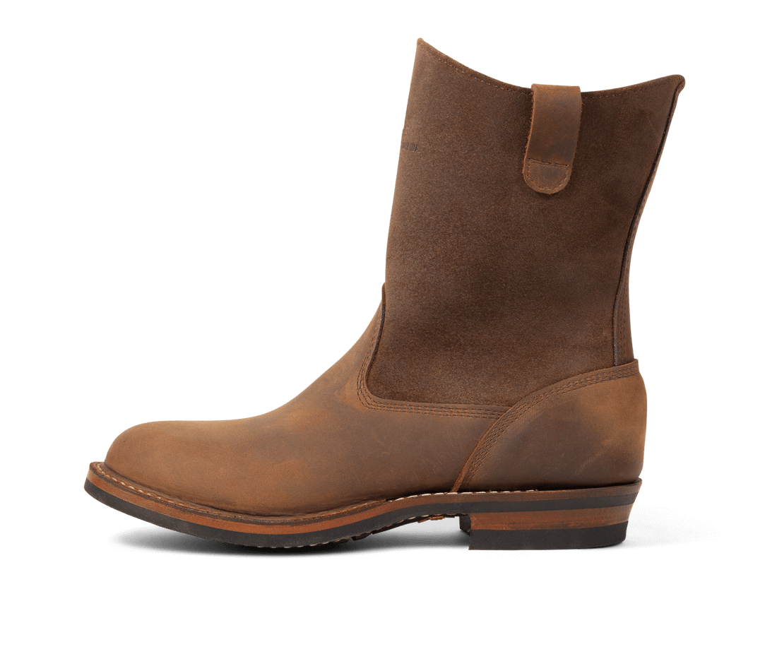 MTO-White's Boots Westbale 10" Pull-On Boot (C9100M-HEEL, Vibram 430 Mini-Lug Sole 3 Colors)