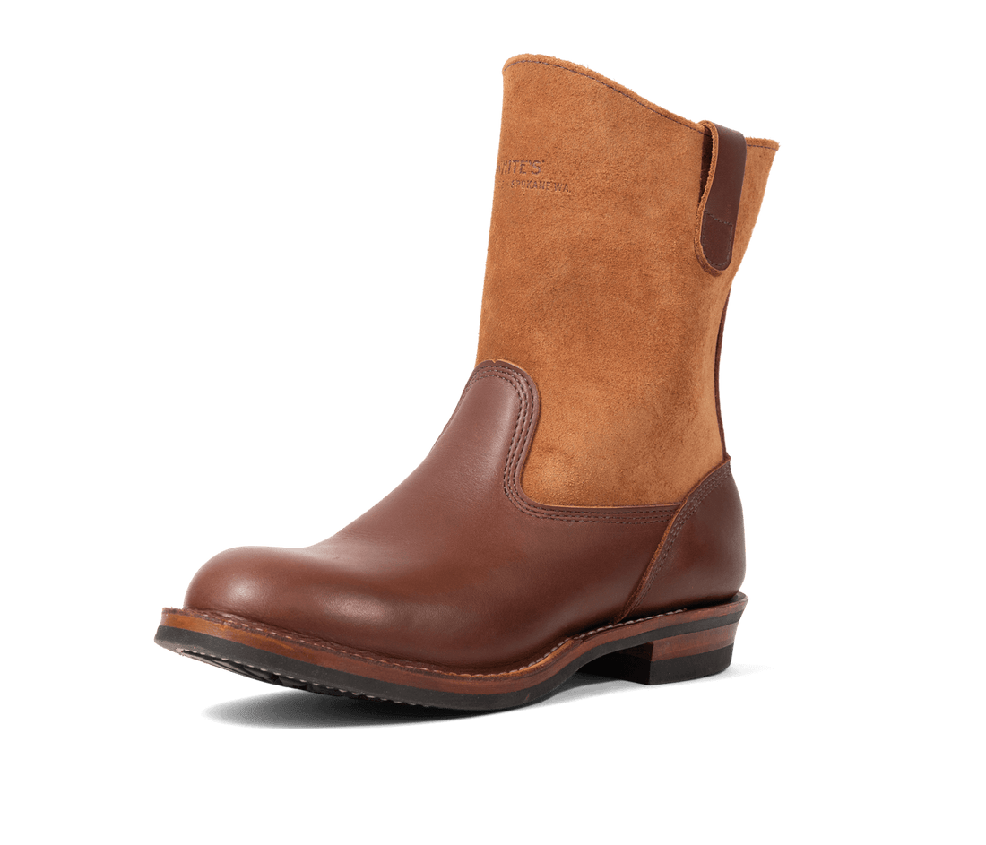MTO-White's Boots Westbale 10" Pull-On Boot (C9100M-HEEL, Vibram 430 Mini-Lug Sole 3 Colors)
