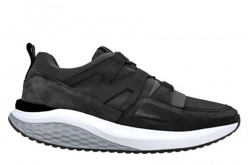 MBT MEN'S FANO CASUAL SUEDE LEATHER WALKER SHOE (LEVEL 3 ROCK SOLE)