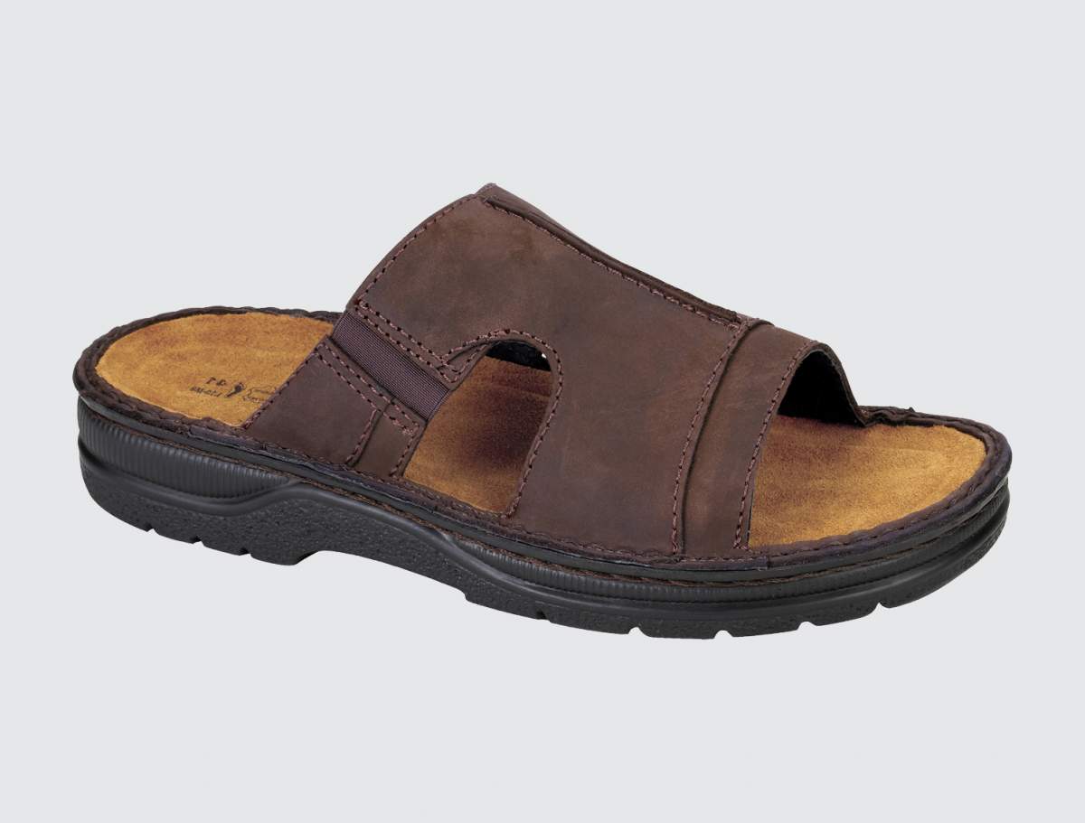 NAOT Men's Jeff (Slide Sandal, W/ Removable Footbed, Light Weight, 2 Colors)