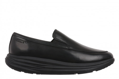 MBT Men's Boston Slip On Performance Loafer in Black/Black