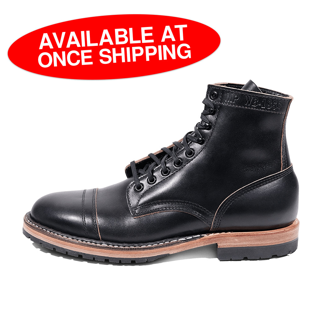 White's Boots MP361HL 6" Toe Cap Boot (Horween Lthr, Hand Sawn, Half Lug Sole, 6 Color)