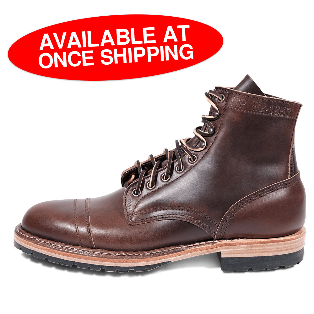 White's Boots MP361HL 6" Toe Cap Boot (Horween Lthr, Hand Sawn, Half Lug Sole, 6 Color)