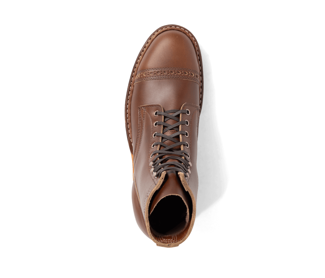 MTO-White's Boots MP-SHERMAN (MP370 Dress Cap (Half Lug) Hand Sewn, Horween Lthr, 5 Colors)