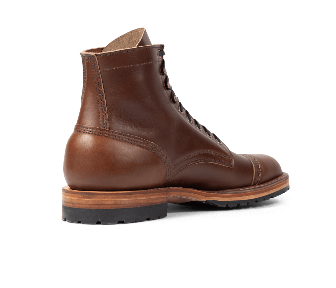 MTO-White's Boots MP-SHERMAN (MP370 Dress Cap (Half Lug) Hand Sewn, Horween Lthr, 5 Colors)