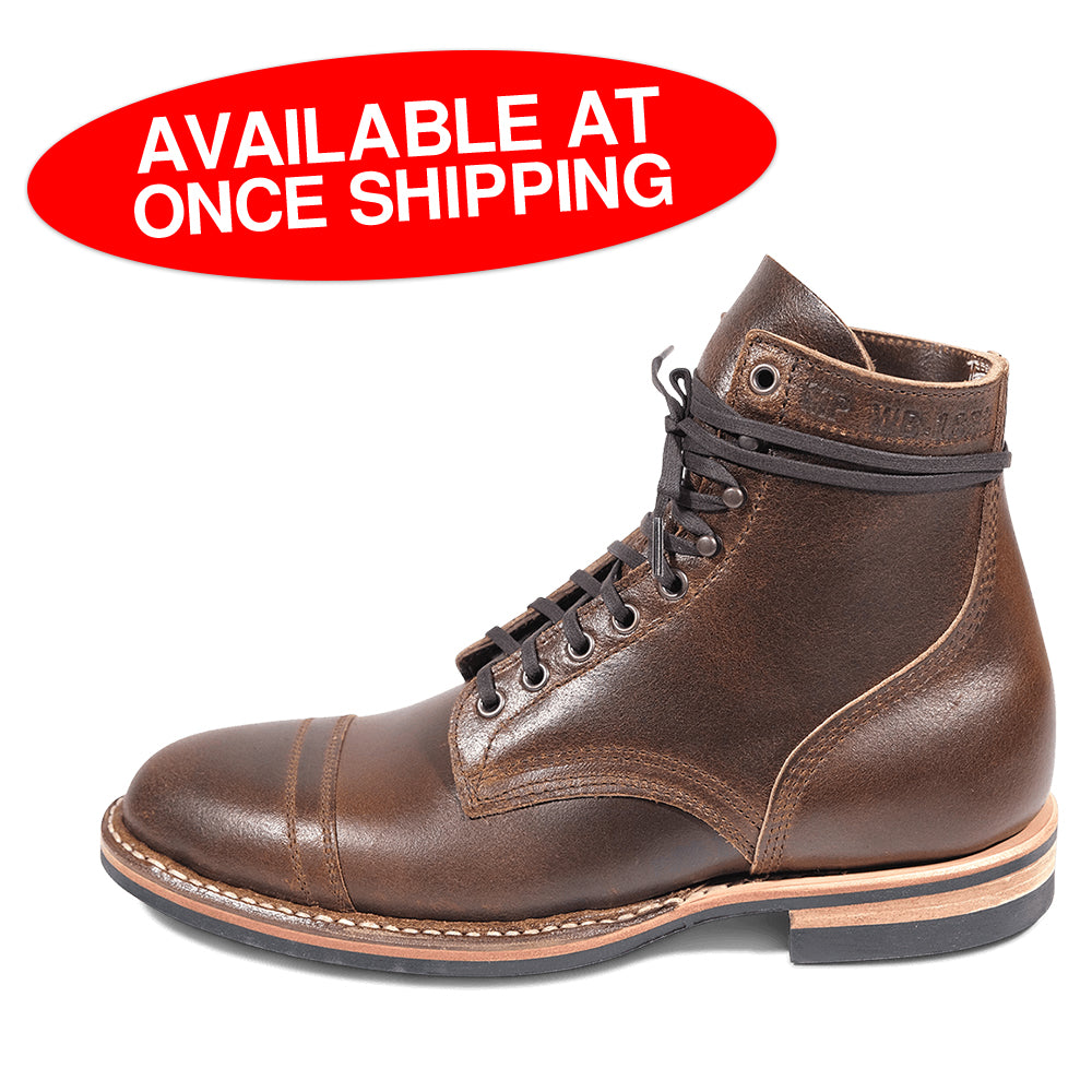 White's Boots MP-M1 Toe Cap Boot (MPM1TCHL, Horween Lthr, Hand Sawn, Half Lug Sole 3 Colors)