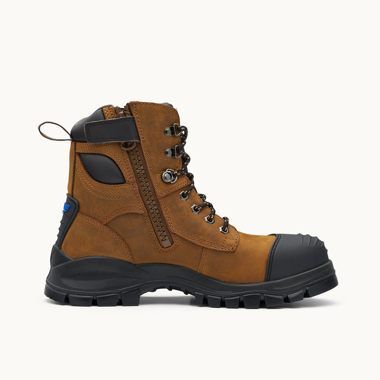 Blundstone Work & Safety Zip Steel Toe Boot UNISEX (997, 983, 992, Certified to: ASTM F2413-18 M I C EH PR))