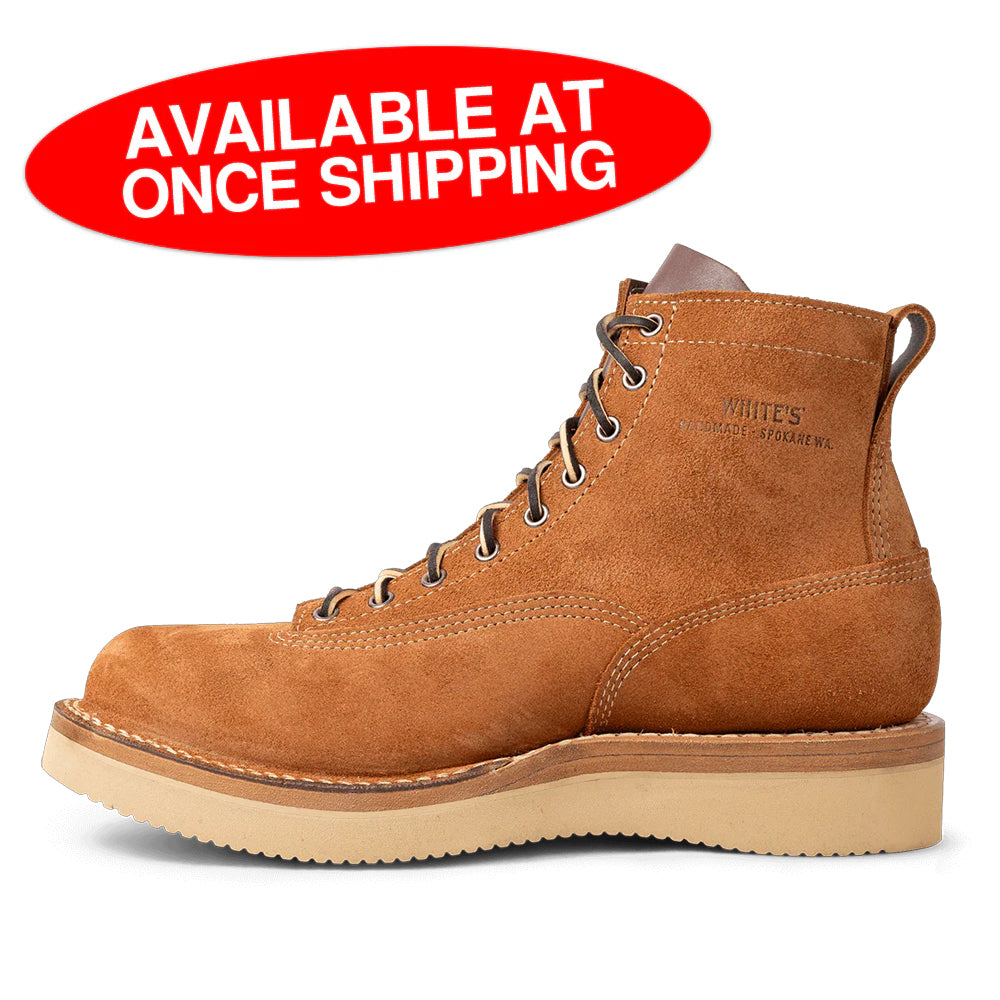 WHITE'S BOOT C350LTT-CS 6" BOOT (STITCH DOWN, DOUBLE SHOT LTHR, 7 COLORS)