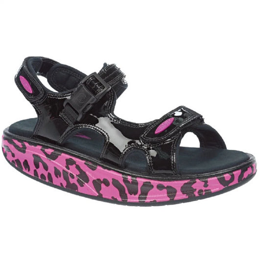 MBT Kisumu3S Women's Fashion Sandal (Grape, Lemon, Strawberry, Leopard, Jade)