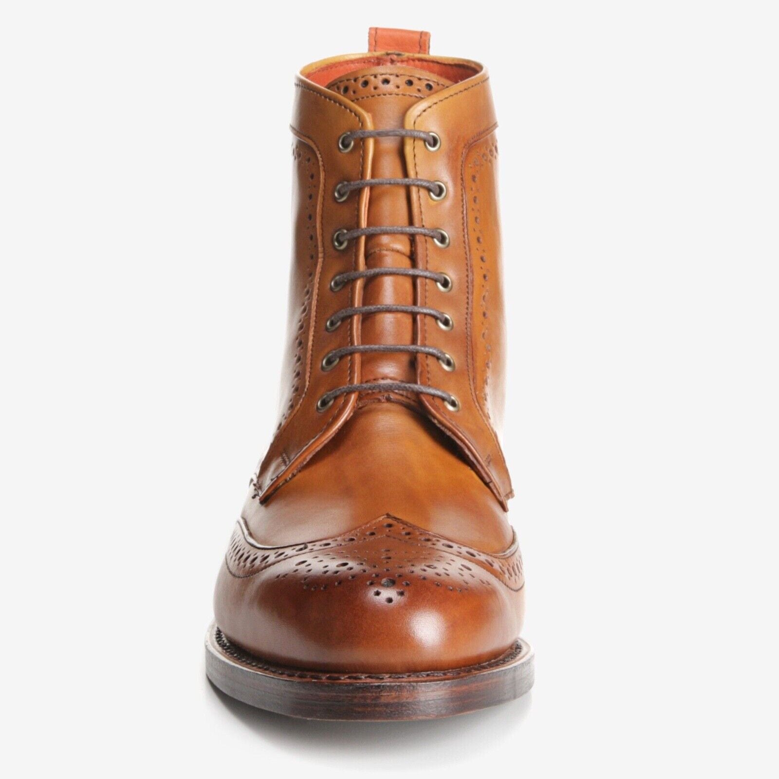 Allen Edmonds Dalton Wingtip Dress Boot(1111 Walnut Burnished Calf