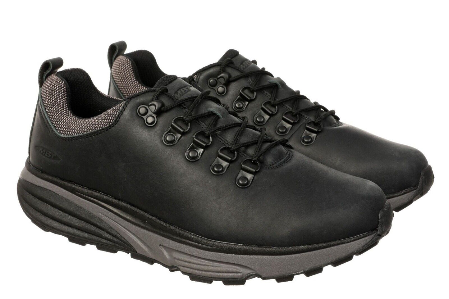 MBT MEN'S TERRA HIKING SHOE LOW (Comfort Lthr, Level 2 Rocker, Padded Collar)