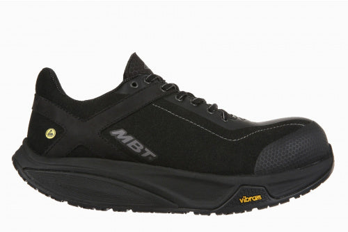 MBT Unisex Guardza Steel Toe Safety (Level 2 Rocker, Vibram Outsole, Black/black)