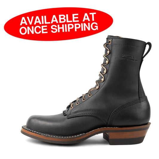 White's Boots Original Stockman 8" Boot (Stitch Down , 55 Last, Cowboy Vibram Heel, 4 Colors)