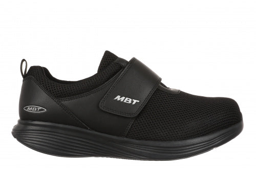 MBT WOMEN'S MODENA DE-ACACIA (SINGLE STRAP, WIDE/4E, BLK/BLK)