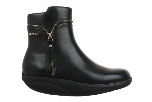 MBT Women's Zita Boot (Black/black- 703638-257F, Level 3 Rocker)