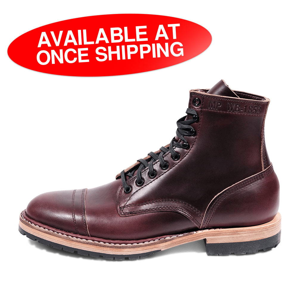 White's Boots MP361HL 6" Toe Cap Boot (Horween Lthr, Hand Sawn, Half Lug Sole, 6 Color)