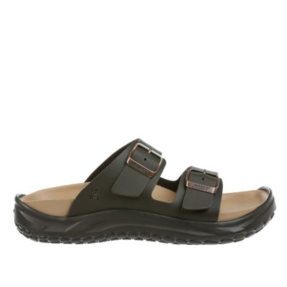 MBT Nakuru Men's Recovery Sandals (Black or Dark Brown, Light Weight 2 Colors)