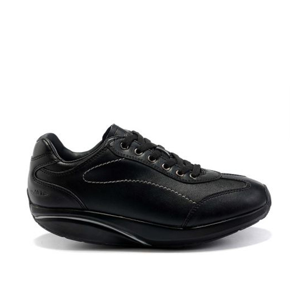 MBT Pata Women's Oxford Lace (Casual Dress Comfort, Soft Black Leather)